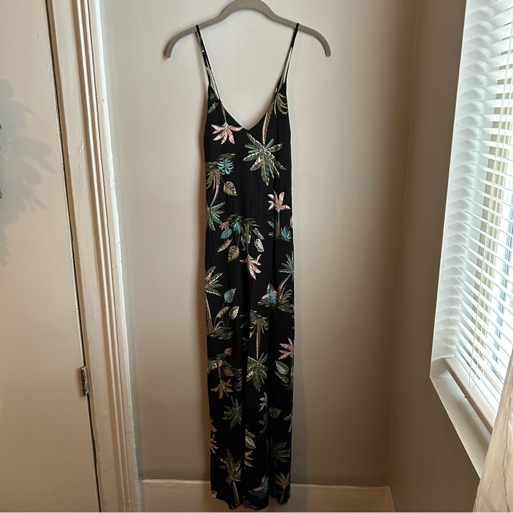 NWT Old Navy Palm Tree Maxi Dress